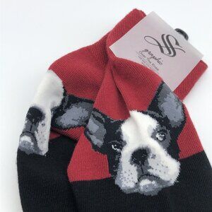 Socksmith Women's over knee Socks Frenchie Bulldog Puppy dog